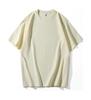 280G Heavy Cotton Short-Sleeve Dropped Shoulder Solid Color T-Shirt for Couples