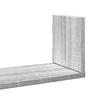 Wall Shelves, 3 Pcs, Sonoma Oak Gray, 80X18X18 Cm