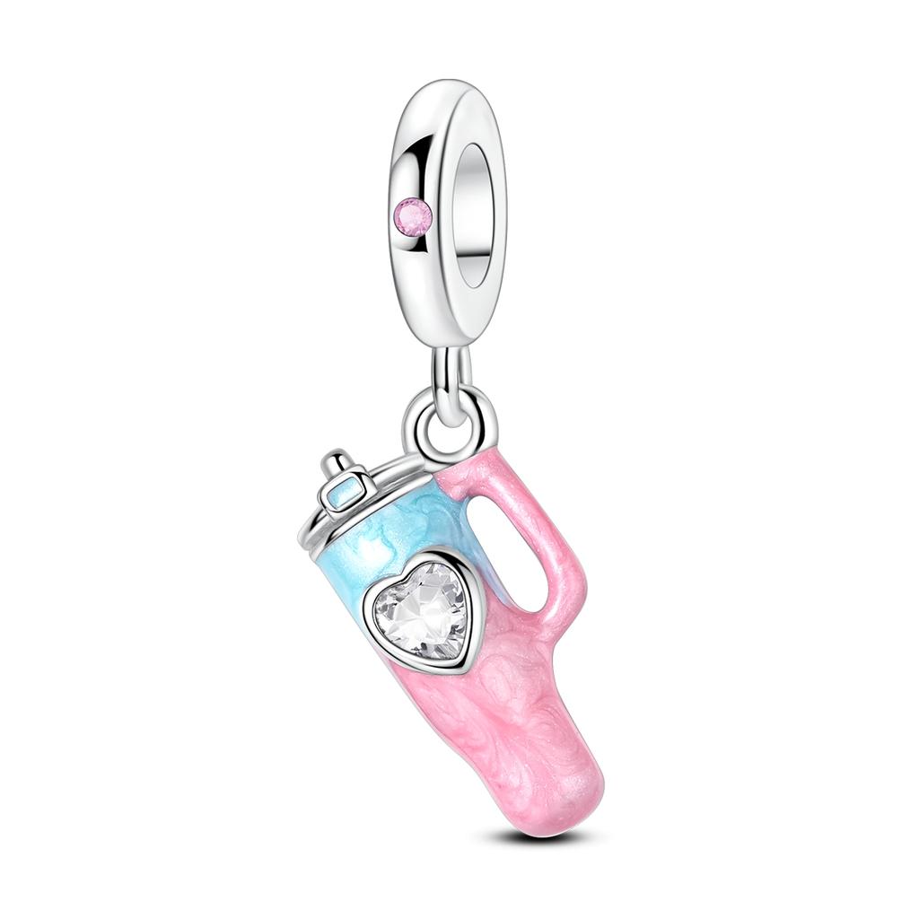 Copper Original Charms Skirt Autumn Cup Beads Fit Bracelet Diy For Woman Jewelry Gift