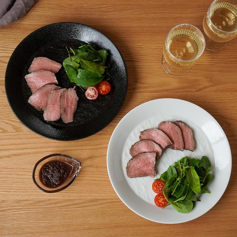 [Official] YAMATSU STANDARD [Stone Pattern LX 26cm Dinner Plate] Main Plate, Large Plate, Round Plate, Dishwasher Safe, Microwave Safe, Ceramic, Comme
