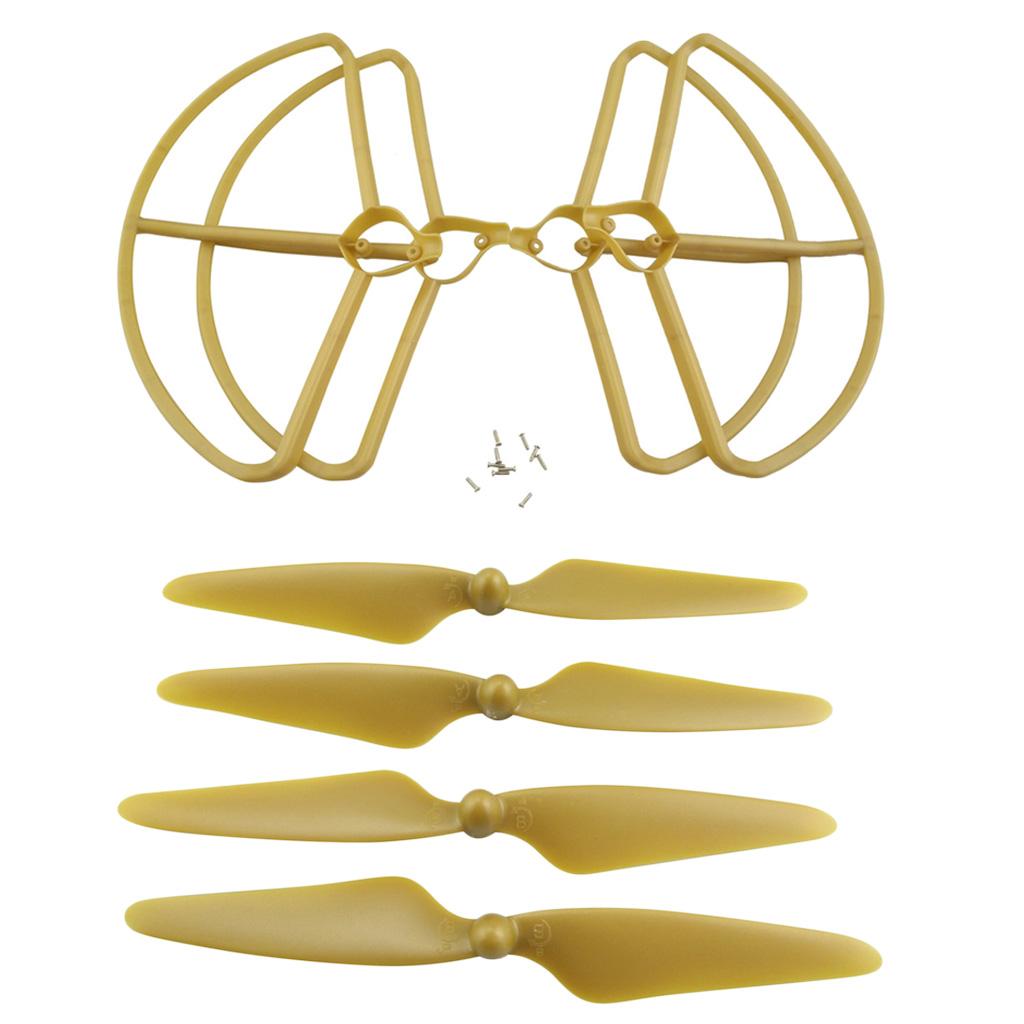 Propeller Protect Frame Plastic CW CCW Propellers Blade Guard Ring RC Plane Accessories for Hubsan H501S