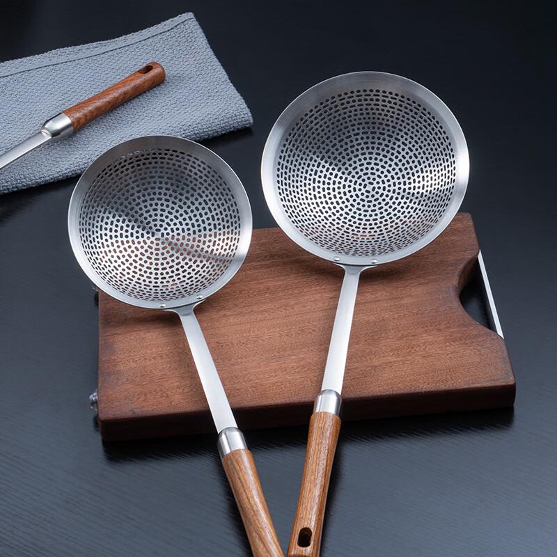JingQingFu 304 Stainless Steel Kitchen Skimmer Ladle