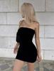 Camisole Dress for Bodycon Tight Mini Solid Korean Free [NICE SELECTION] Women, Dress, Dress, Strapless, Off-Shoulder, Stretch, Color, Sexy, Fashion,