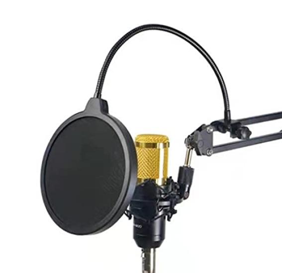 3232 PPLS Pop Screen Black 10cm Microphone Guard