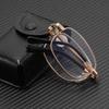 Folding Anti-Blue Reading Glasses Stall Running Rivers And Lakes Reading Glasses High Definition Anti-Fatigue Men And Women The Same Style
