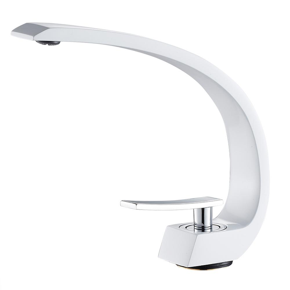 Luxury Bathroom Waterfall Mixer Faucet Bathroom Sink Faucet Hot Cold Water Mixer Taps Modern Sink Faucet Washbasin Taps New 2025