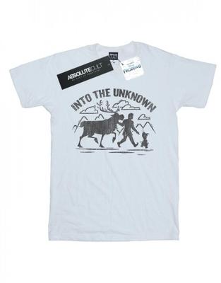 Girls Frozen 2 Into The Unknown Cotton T-Shirt