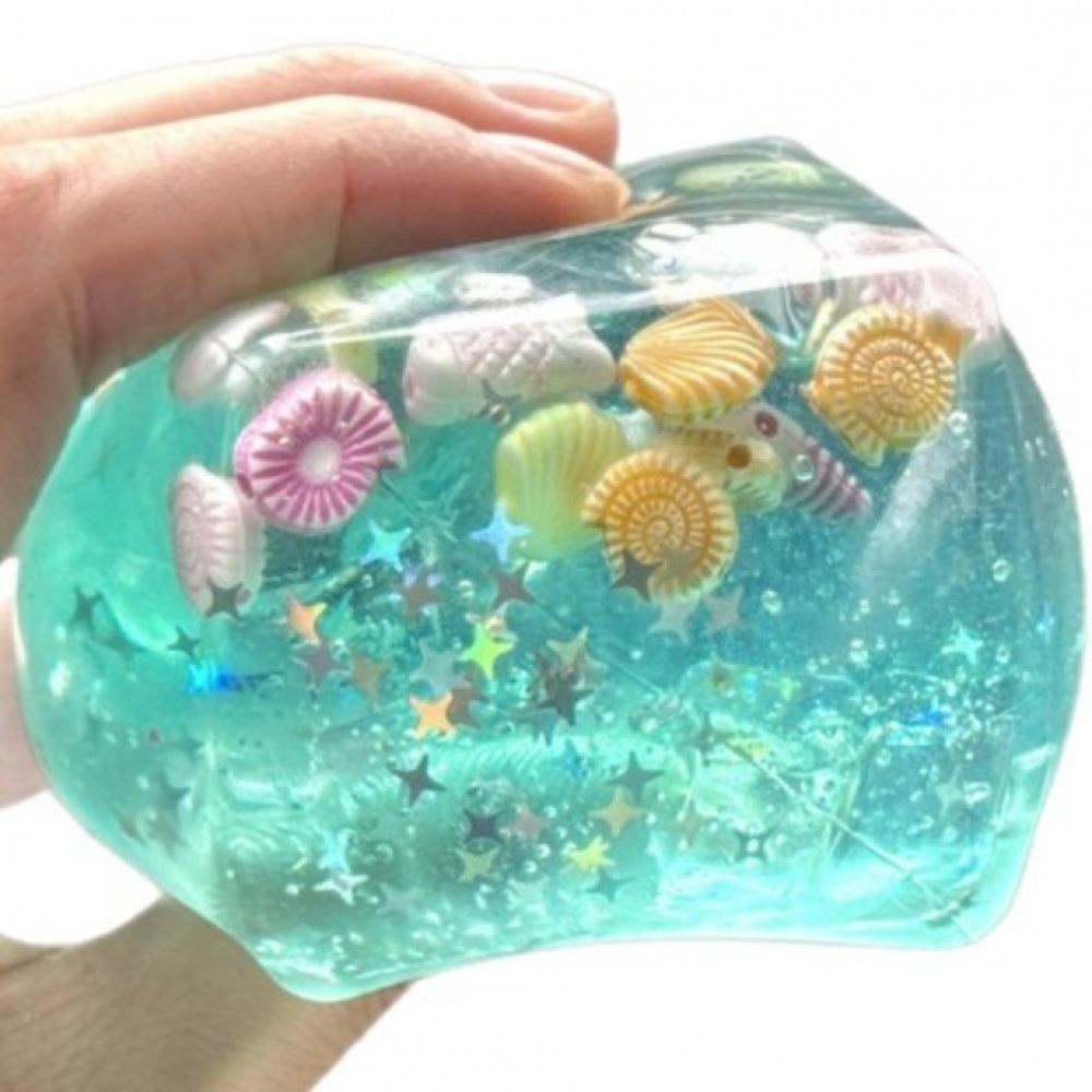 Squishy Oceaan IJsblokje Fidget Speelgoed Stressverlichtende Bal voor Volwassenen Kinderen Angst Langzaam Rijzend Sensorisch Speelgoed voor Autisme ADHD Ontspanning Cadeau