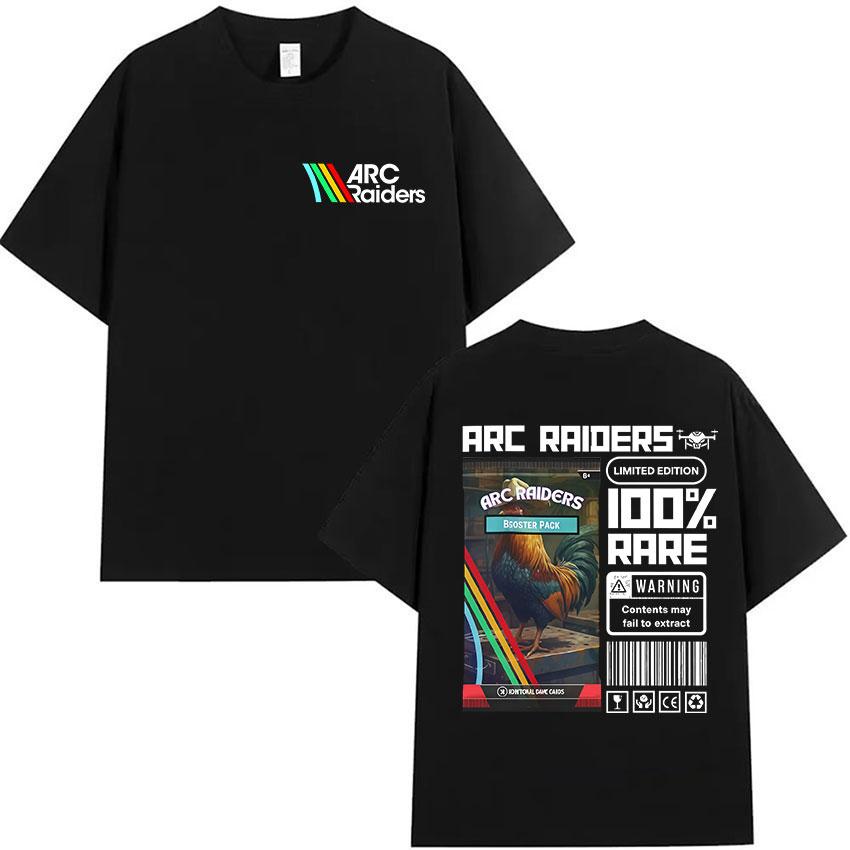 Heißes Spiel Arc Raiders Grafik T-Shirt Herren Damen Vintage Hohe Qualität Mode T-Shirts Lässig 100% Baumwolle Kurzarm T-Shirt