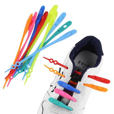Third Gen Silicone Elastic Shoelaces: Tie-Free, Double Hole, Universal Fit for Kids & Adults