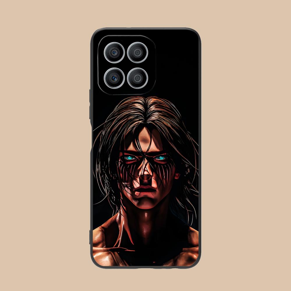 AOT Eren Mobile Cell Phone Case for Honor 90 80 70 60 50 30 20 10 9 8 7 Pro S SE Lite 5G Colour Protective Cover Pretty Luxury