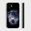 Die H-Hollow K-Knight Abenteuer-Spiel Handyhülle Für IPhone 17 Air 16 15 14 13 Pro Max 11 12 Schwarze Silikonhülle