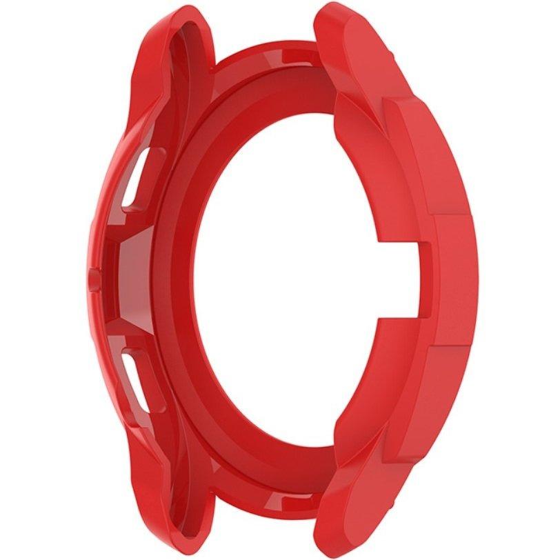 Case with bezel ring for Samsung Galaxy Watch4 Classic 46mm, Red
