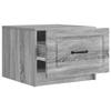 Coffee Table Grey Sonoma 49 x 50 x 37 cm Engineered Wood