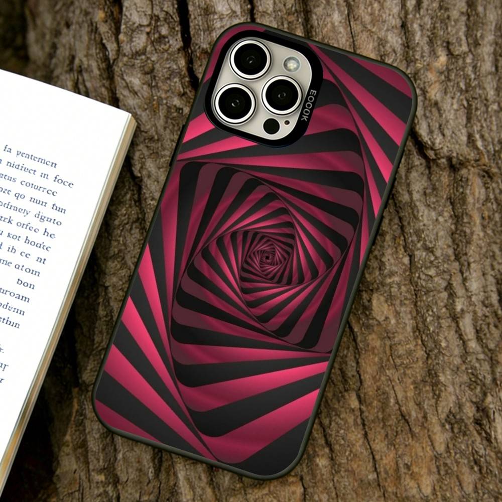 Minimalist Geometric Patterns  Phone Case For iPhone 17,16,15,14,13,12,11 Plus,Pro Max,XS,Colorful Silver Phone case Funda Cover
