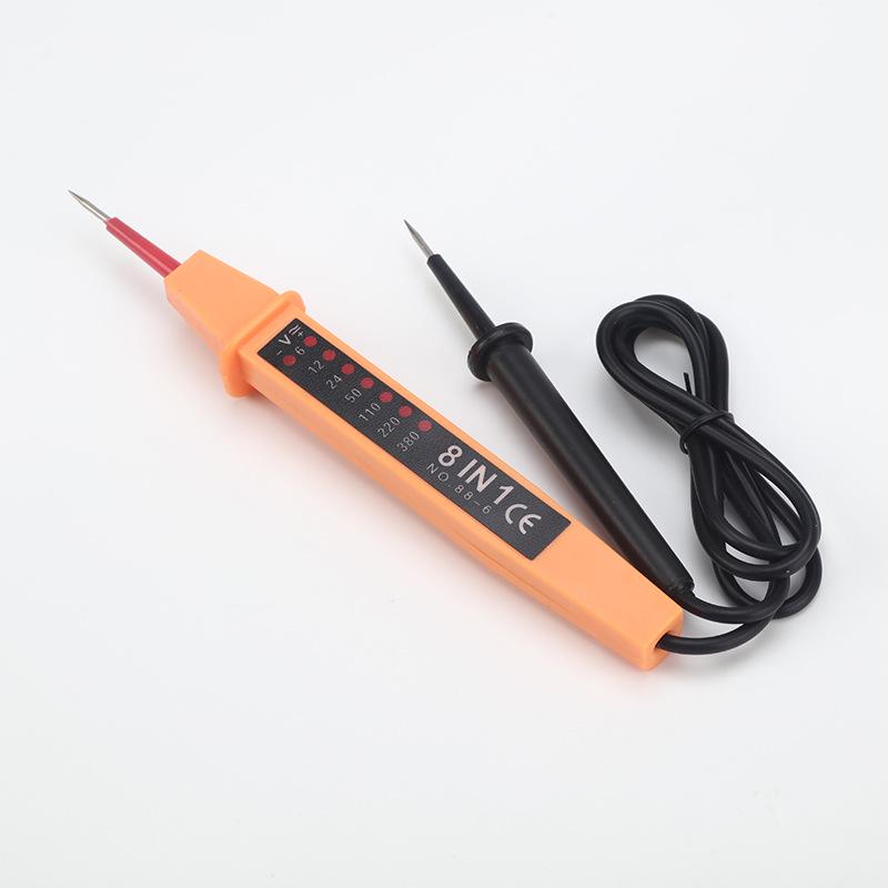 8-in-1 Multi-function Electric Test Pen with Digital Display for AC/DC Voltage (6-380V)