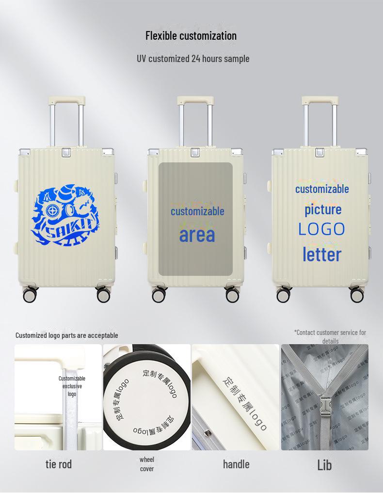 Yongsheng 20" Multifunctional Travel Suitcase with Cup Holder & USB Port