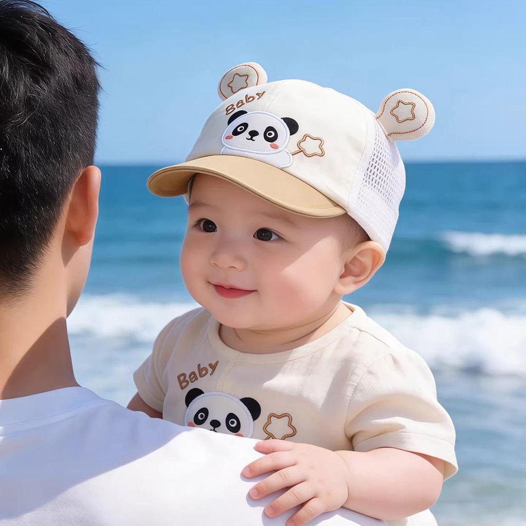Casquette en maille canard: Protection solaire légère et respirante pour bébés