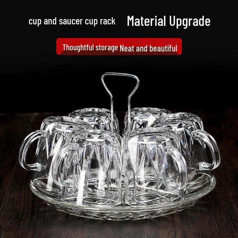 ZISIZ Heat-Resistant Glass Cup Set