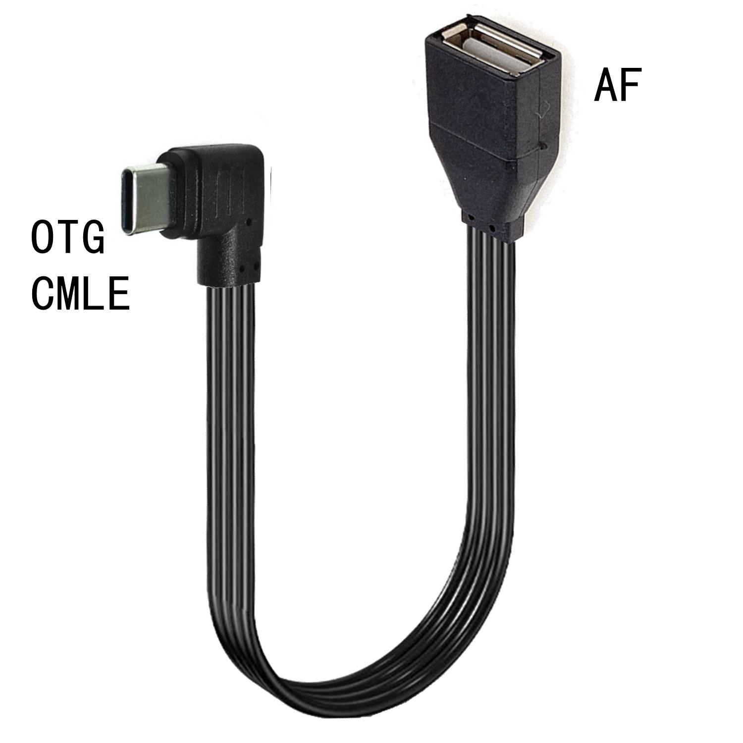 

5CM-50CM Type-c Otg Data Cable USB 2.0 Portable USB-C Plug To USB Female Converter OTG Adapter Kabe 5CM