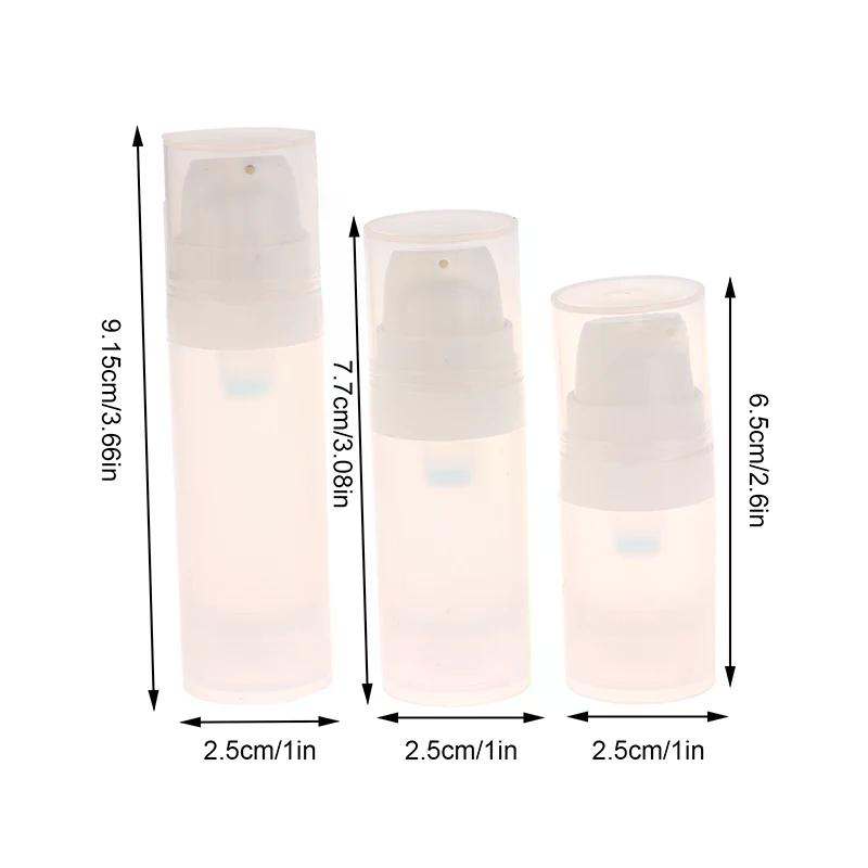 Spender Abfüllflasche Flüssig-Foundation Flasche Nachfüllbare Flaschen Airless Lotion Flasche Kosmetikbehälter Vakuumpumpflaschen