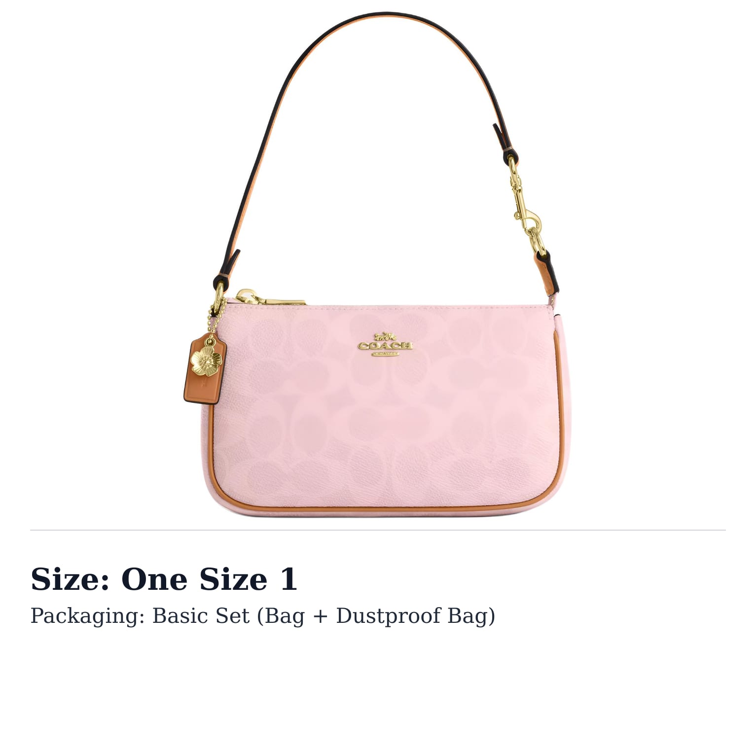 COACH Nolita Artificial Leather Pochette Handbag