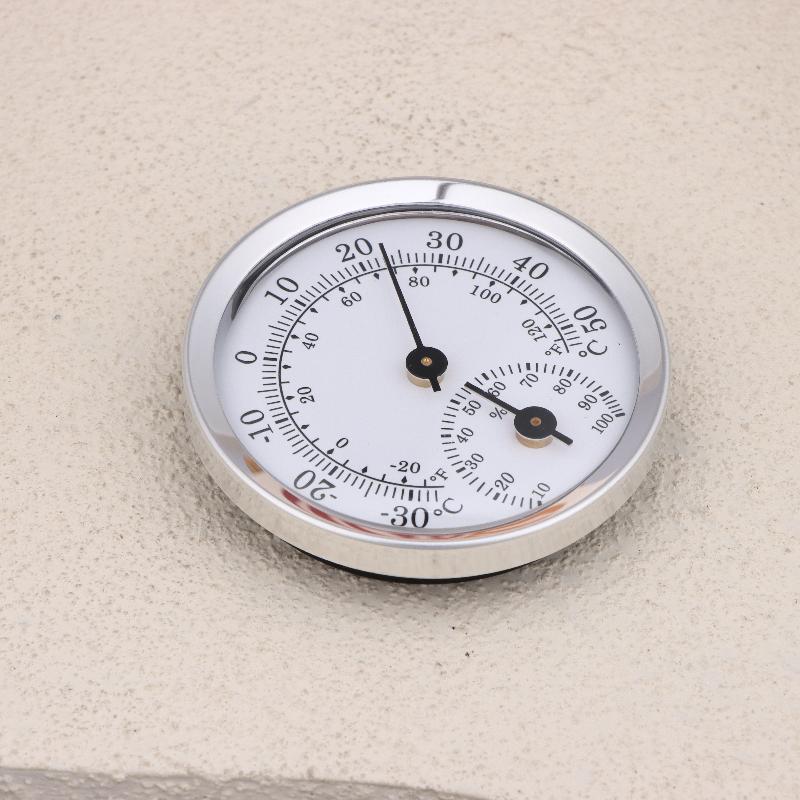 1Pcs Mini Pointer Hygrometer Simple Indoor Measuring Instrument for Home Garden Plant Greenhouse Monitor