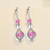 Elegantes Pendientes Largos con Forma de Lágrima para Mujer