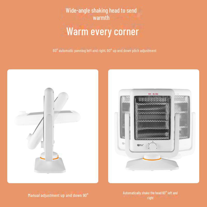 Camel Compact Energy-Saving Silent Electric Heater, Rapid Heating, Small Sun King Kong Model