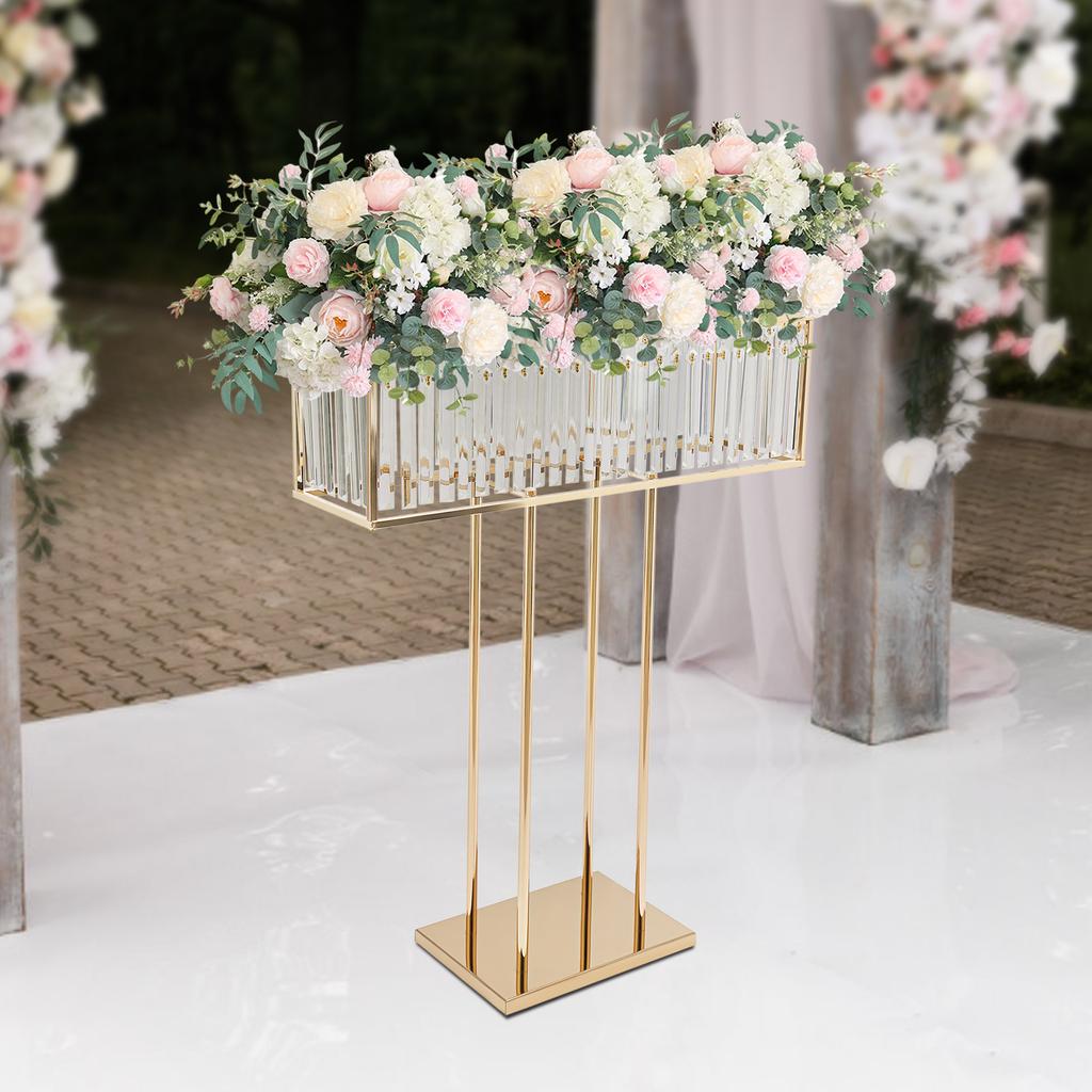 8-10kg 70*90cm Wedding Flower Stand Wedding Crystal Flower Stand Crystal Flower Stand For A Wedding Birthday Party Celebration
