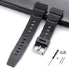 Silicone Watch Strap 12mm 14mm 16mm 18mm 20mm 22mm for Casio F91W F84 F105/108 W800H A158/168 AE1200/1300 SGW400 Universal Band