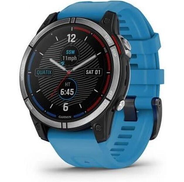 Sportovní hodinky Garmin Quatix 7 modré