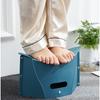 Plastic Folding Stool Travel Outdoor Train Folder Stool Portable Portable Small Bench Card Paper Low Stool