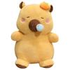 Pulling Line Animal Plush Toy Nose Movable Doll Unzip Doll Cute Puppy Pig Kapibala Doll