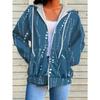 Women's 3D Zipper Hoodie