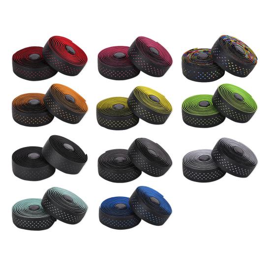 Cycling Handlebar Grip Tape Wear Resistant Shockproof Universal Simple Installation Non-Slip Self-Adhesive Bicycle Handlebar Tape