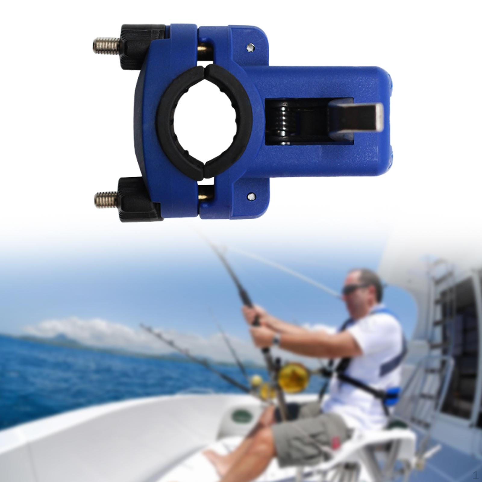 

Наклонная штанга для лодки, простая установка, универсальный диаметр 2-3,5 см, крепление для удочки для яхтенной оснастки синий