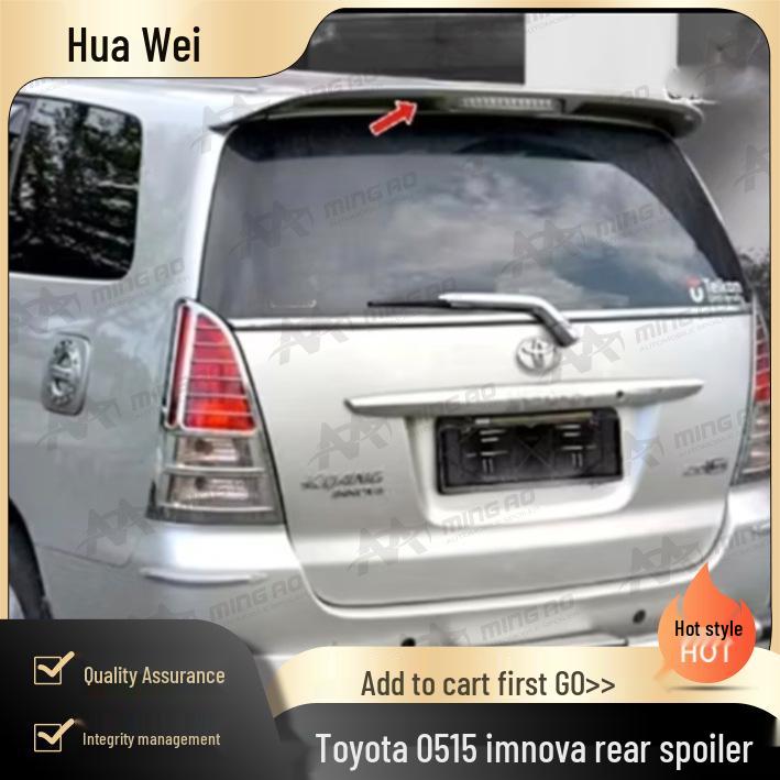 Toyota Innova 2005-2015 Heckspoiler - Bohrerlose Montage