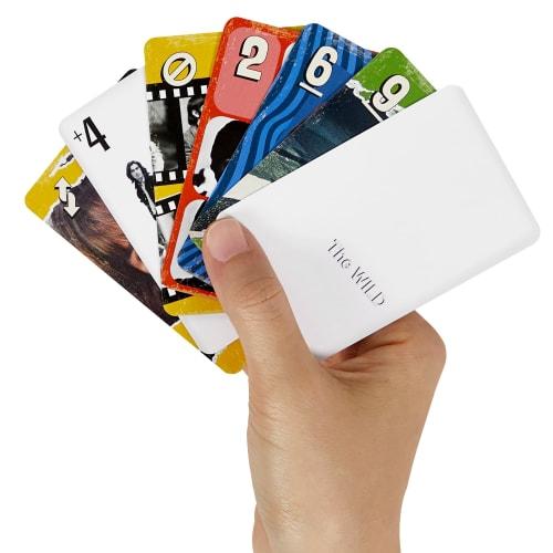 Mattel Game UNO CANVAS The Beatles Game, Ages 7 and Up, 112 Cards, 2-10 Players, Black, HYH42