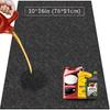 Oil Spill Mat For Garage Floor Under Car - 30X36 Inches Oil Splash Pad, Mechanic Floor Mat For Motorcycle, Refrigerator, Golf Cart, Basement