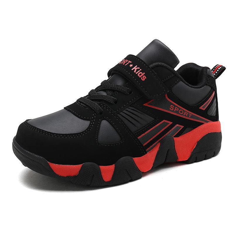 Shoes Children's Shoes Boys' Sneakers Leather Mesh Boys' Shoes Middle and Older Children's Students Casual Shoes Shoes