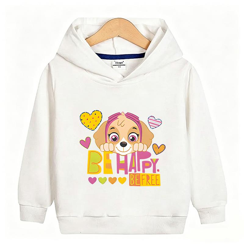 Skye Girls Hoodie Pullover Cartoon Children Hoodie Toddled Girls Teen Spring Autumn 4 To14 Y