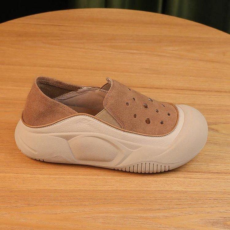 Мятный Мамбо Супер Мягкий Новый Год Весна и Лето Ретро size 35 коричневый