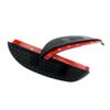 Rear Rearview Side Glass Mirror Trim Frame Rain Shield Sun Visor Shade Eyebrow For Subaru Outback 2015 2016 2017 2018 2019 2020