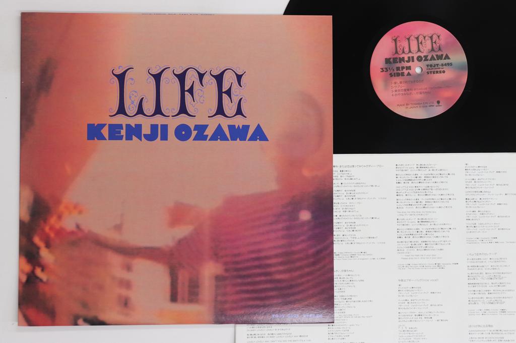 LP Record KENJI OZAWA - Life TOJT8495 EASTWORLD 1994 Japan Japanese Pop/Rock Used