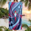 Celta Vigo FC print Quick Dry Beach Towel Microfiber Absorbent Portable Travel Swimming Towel