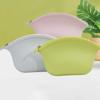 Zipper Wash Storage Bag Waterproof Make Up Pouch Simple Silicone Cosmetic Bag  Students