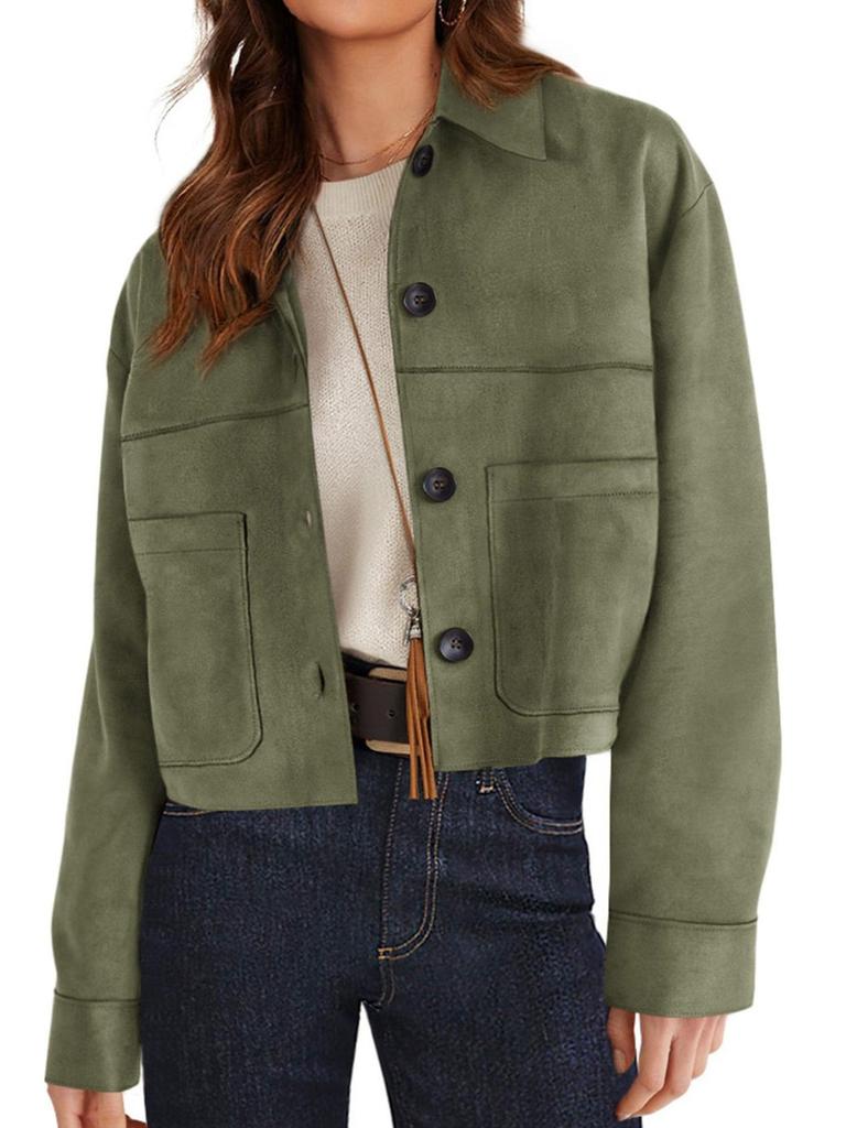 Damen Kunstlammfell Kurze Jacke Lässig Leicht Herbstmode Wintermantel Trendige Kleidung