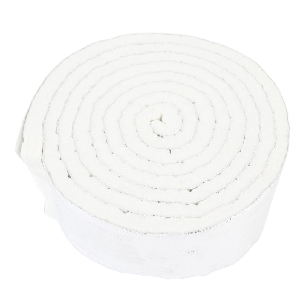 Thermal Insulation Tape 1000 degrees C Heatproof IMPA813872 Aluminum Foil Pipe Wrap Insulated Tape for Auto Parts Home