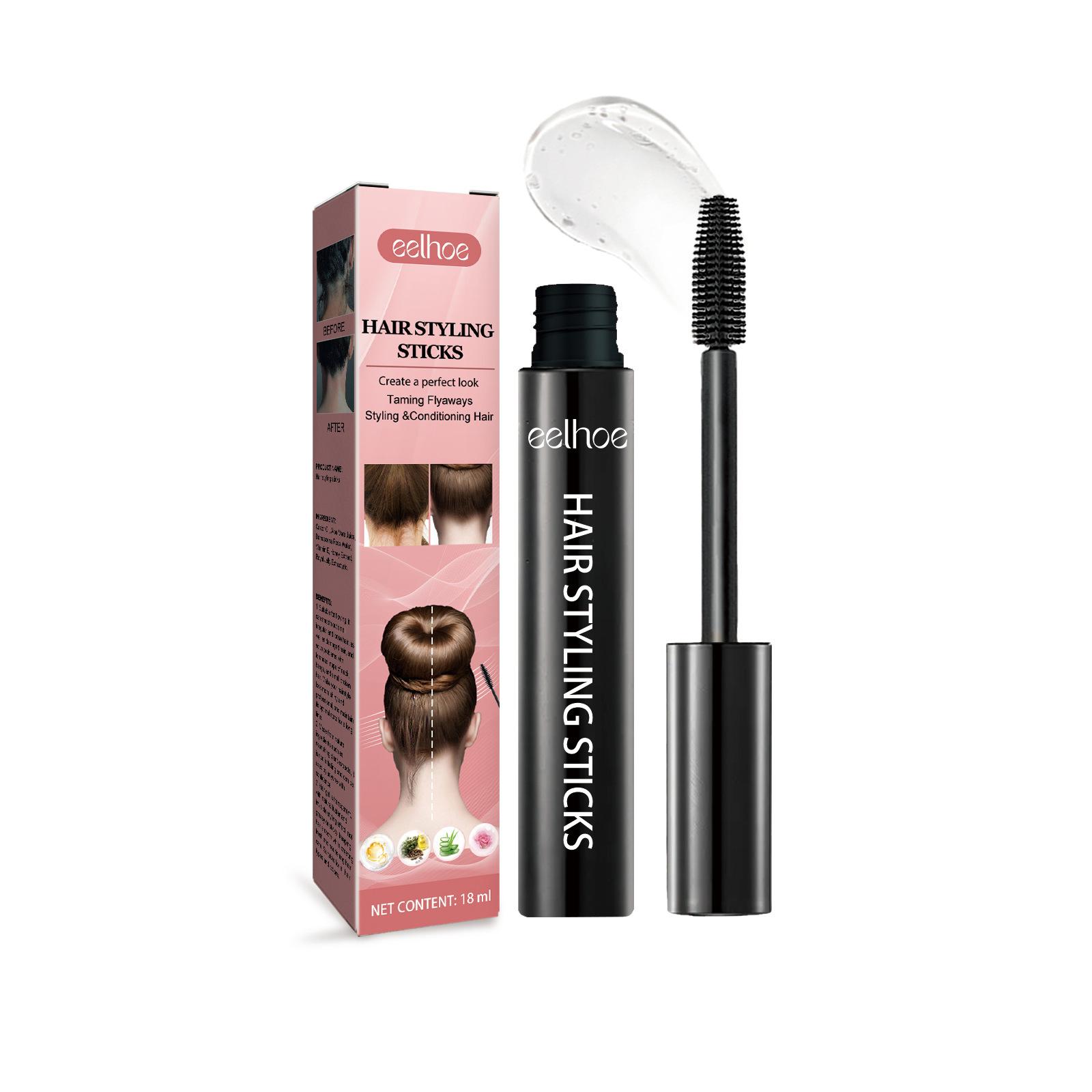 

EELHOE, финишный стик для ощущения разбитых волос, разглаживающий крем для волос, сильный стиль, быстрая фиксация, финишный карандаш для неопрятных волос, формирующий гель для укладки 18ml